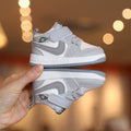 Boys' mid-top sneakers,  spring/autumn new collection, kids' shadow grey single shoes, toddler & baby skate shoes, girls' shoes