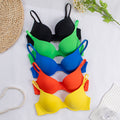 Amazon cross-border women's smooth lingerie push-up comfortable adjustable bra anti-sagging thin bra