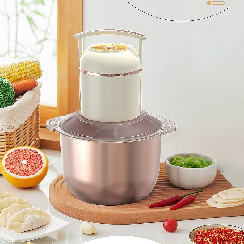 Meat grinder for homestainless steel multifunctional electric food processor for mixing and mincing garlic mincing machine for cross-border vegetable shredding