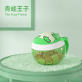 new arrival cartoon plastic snack jar outdoor tritan sealed kids snack bowl baby snack feeding