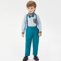 Wholesale autumn new arrivals: kids' long-sleeve shirt & dark trousers set - direct from the source, customizable for export