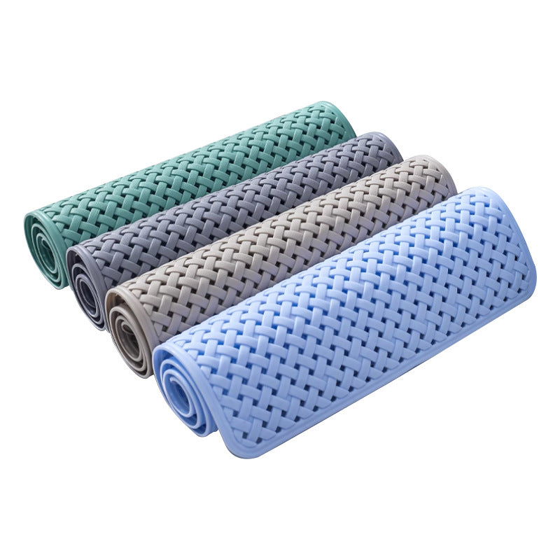Environmentally friendly and odorless bathroom non-slip mat, shower anti-drop floor mat, bath foot pad, toilet, toilet suction cup soft foot pad