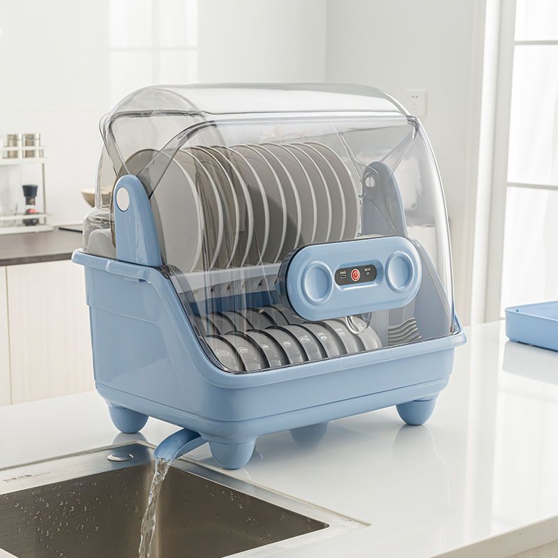 Kitchen, dishes, dishes, storage boxes, tableware, chopsticks, layered drain, bowl rack, bowl box with lid, sterilized cupboard, household