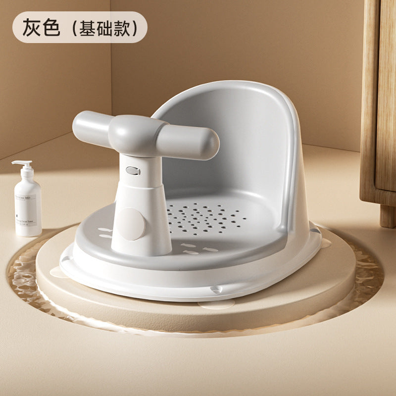 Baby bath seat - the ultimate bathing buddy! kids' bath stool, sit-up support, infant bathtub stand, non-slip bath bench