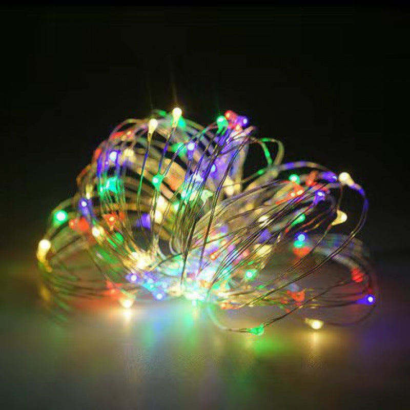Led Internet celebrity light string battery box birthday cake decorative light string light gift box lover happy holiday copper wire lanterns
