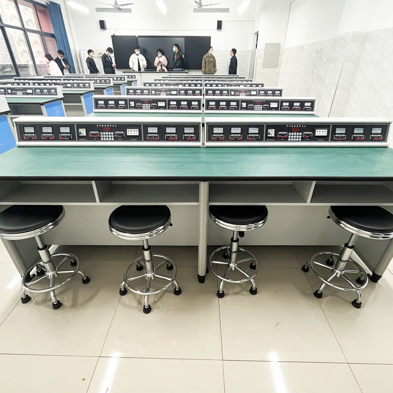 School Laboratory Physical Chemistry Biological Experimental Bench Student Aluminum Plastic Experimental Bench Anti-static Physical and Chemical Laboratory Bench
