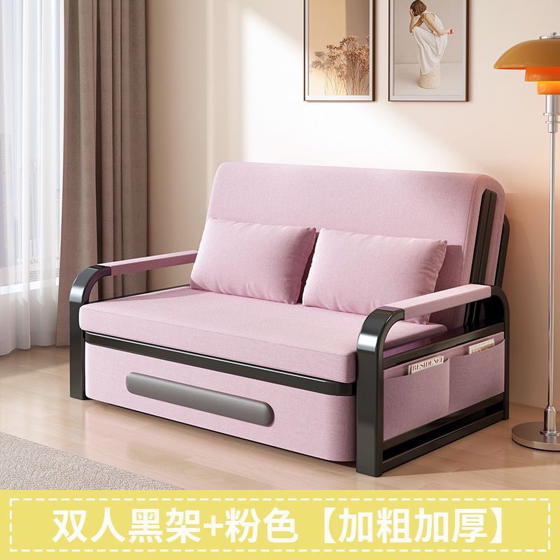 Sofa bed foldable dual-purpose small apartment retractable bed single popular style living room balcony multifunctional bed 2025new arrival