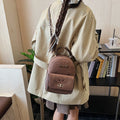 2025 autumn new women's bag: high-end, stylish backpack - perfect for students, commuting, and travel - large capacity