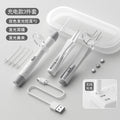 New arrival rechargeable light-emitting ear spoon suit nose pick ear pick earwax baby battery light buckle ear pick suit