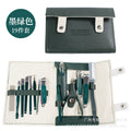 Folding bag 19-piece set (dark green)