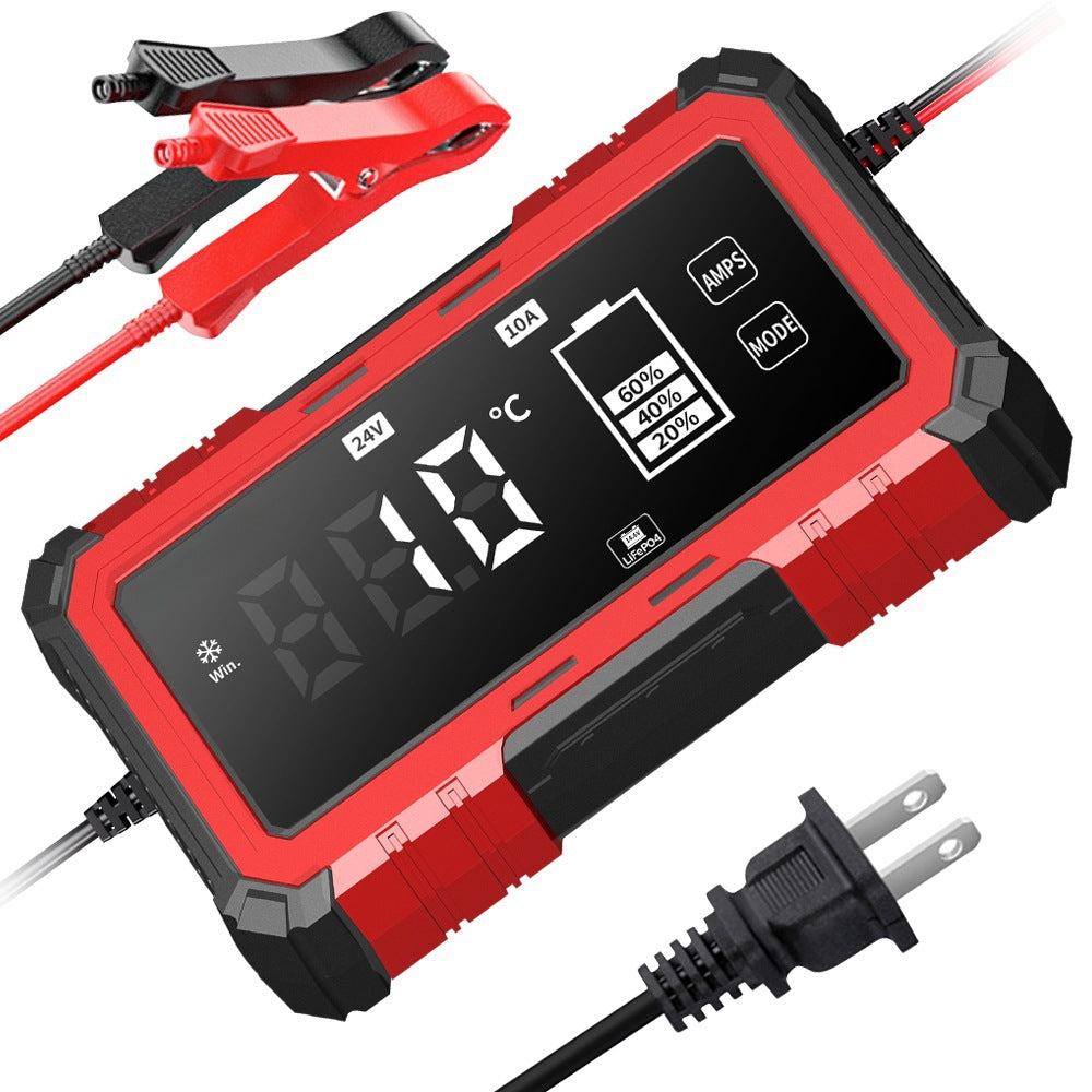 12v/24v 2a/6a/10a/15a/20a battery charger - car battery charger, motorcycle battery charger