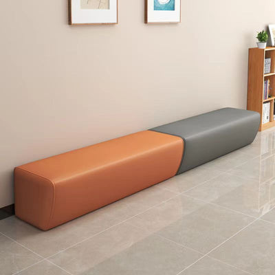 Training institution rest area sofa kindergarten early education center corridor waiting bench seat backless cat scratching leather