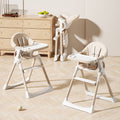 New baby high chair - multifunctional, portable, anti-tip, and grow-with-me design for home use