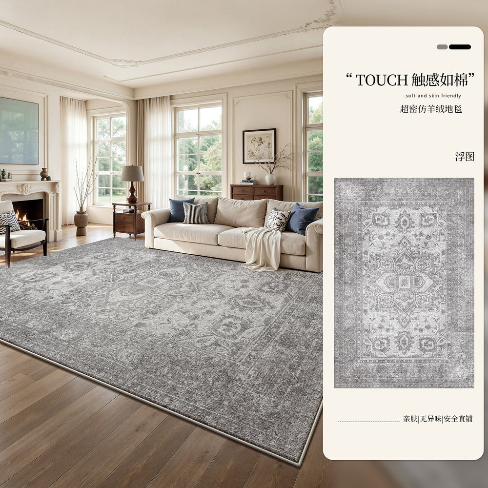 persian-style carpet living room accessible luxuryclassy bedroom ethnic bohemia scandinavian non-slipthickened floor mat