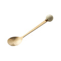 Beige ice scoop