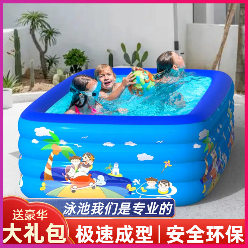 Inflatable swimming pool baby kids indoor swimming pool for home large foldable swimming pool outdoor water pool