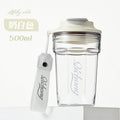 Influencer-approved, high-style car coffee cup: portable, outdoor, shatterproof, and perfect for students. customizable water bottle
