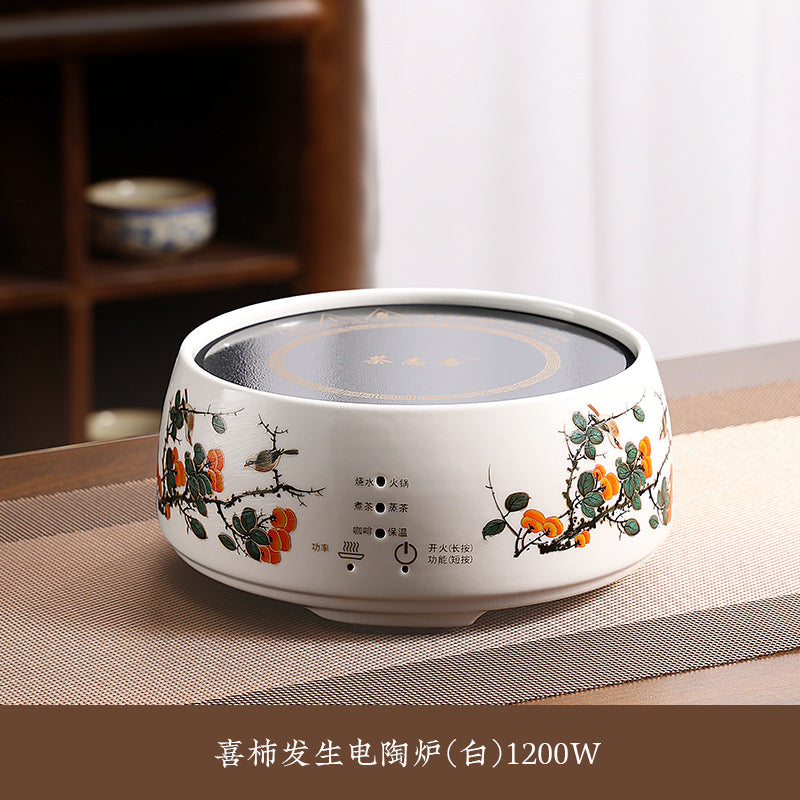 Glass teapot electric ceramic stove suitfor home health pot water kettle stove tea maker stew all-in-one tea stove gift