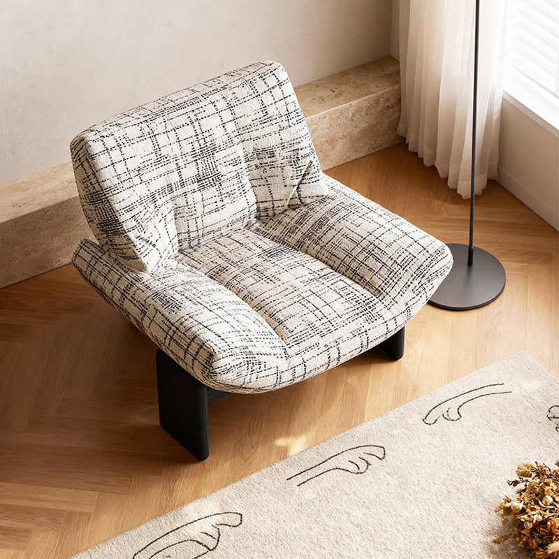 Single sofa chair for home living room balcony casual chair lazy sofa can sleep and lie down modern casual single sofa