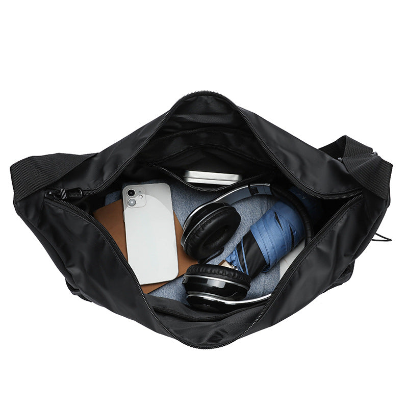 Spring New, Oxford Cloth Crossbody Bag Men's ins Casual Versatile Shoulder Bag Large Capacity Travel Crossbody Bag