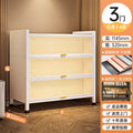 Cloud white 3-door [40 length x 32 width x 114 height] flip-top sunroom cabinet