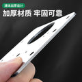Cabinet door hinge repair fixing plate wardrobe hinge repair handy gadget hinge installation plate pad stainless steel repair piece