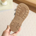 Summer  new girls' fashion floral princess thong sandals - kids' soft sole beach shoes with a fairy-tale touch