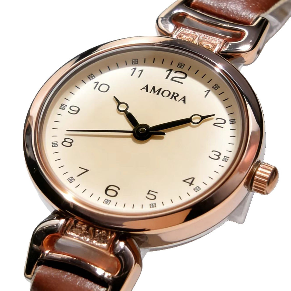 Women's watch - student style, unique design, instagrammable, preppy, retro, exquisite, compact, versatile quartz watch - dropshipping available