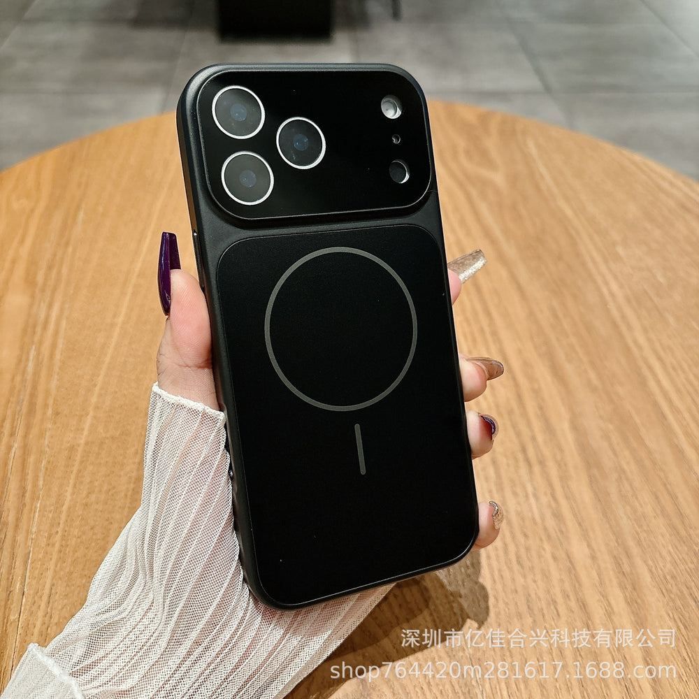 Original phone instantly upgraded to a 17 pro max with a large corning glass screen. compatible with apple iphone 16 phone cases, iphone 15 full-coverage case