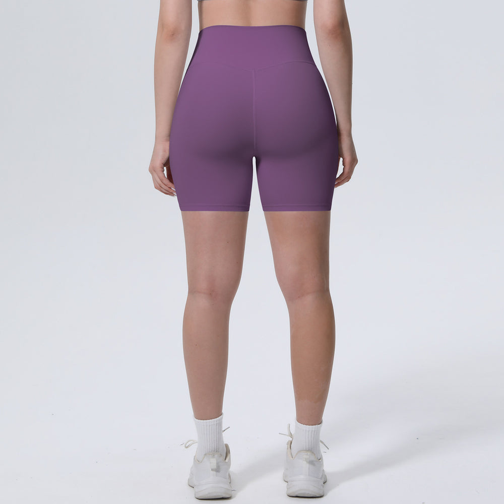 New arrival: lightweight, ice-silk, skin-friendly, breathable, compression solid color yoga pants - perfect for running, fitness, and yoga. available in 3/4 length shorts