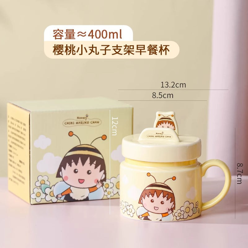 Cherry balls bracket cup high value mug personalized ceramic cup cute couple cup office drinking cup