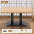 Commercial restaurant tables and chairs breakfast restaurant snack noodle shop long table milk tea barbecue restaurant one table four chairs combination dining chair