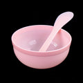 Beauty mask tool set #4: mask bowl + mixing spoon & spatula, makeup bowl, beauty supplies, spa mask mixing bowl set