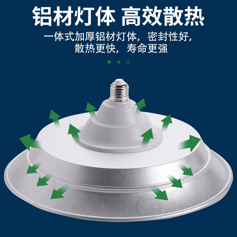 Yaming lighting led waterproof and dustproof E27 mining light 100w factory lighting chandelier workshop ceiling warehouse light