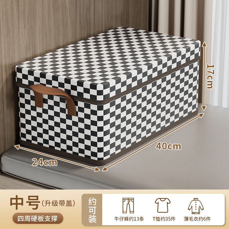 Clothes, pants storage, household drawer-type wardrobe, clothing fabric layering artifact, folding storage basket, finishing box