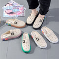 Women's summer slippers 2023 new fairy style sandals, trendy versatile platform slides, cloud-like comfort, thick sole beach shoes
