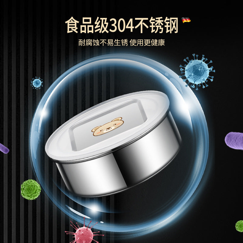 304 spice box magnetic storage box grid box household kitchen pepper material seasoning storage box seasoning sealed box