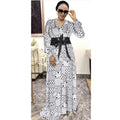 new plus size summer european and american style export   patchwork maxi dress african women's wear ol dress
