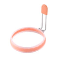new arrival: round silicone egg ring - perfect for scrambled eggs, pancakes, and diy egg creations