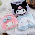 Hot-selling cross-border new arrivals: girls' short-sleeve t-shirts for summer, featuring my melody, cinnamoroll, and kuromi cartoon designs on cotton tops