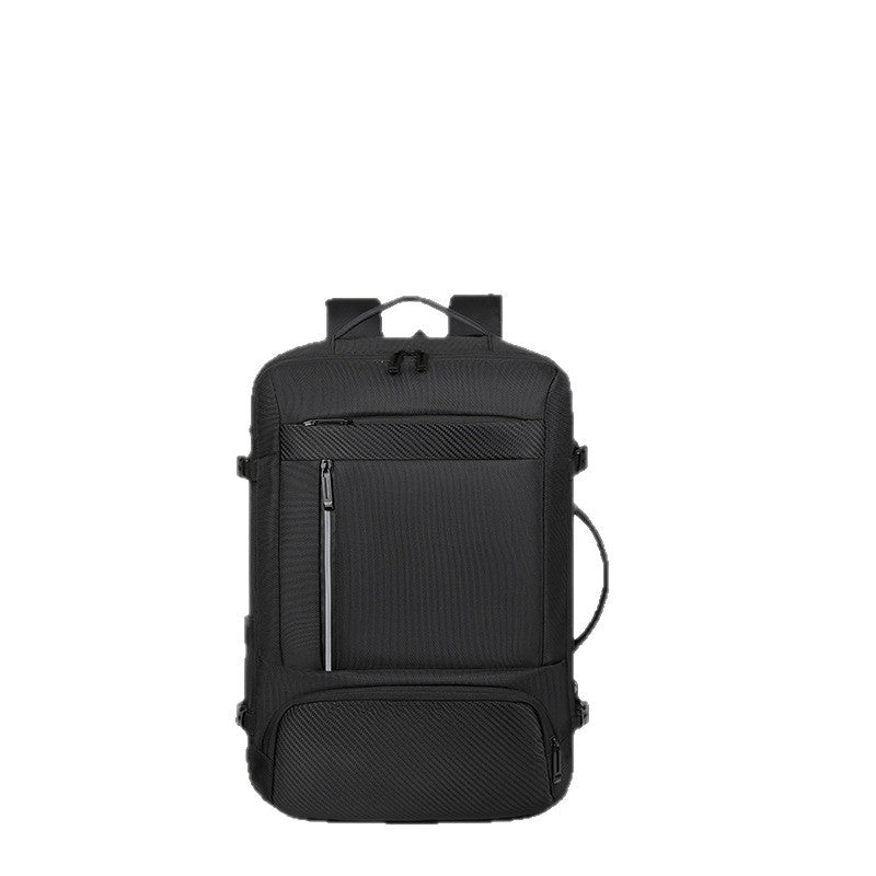Men's casual minimalist blank custom backpack - unbranded, logo printing available, direct from factory, luggage & bag customization