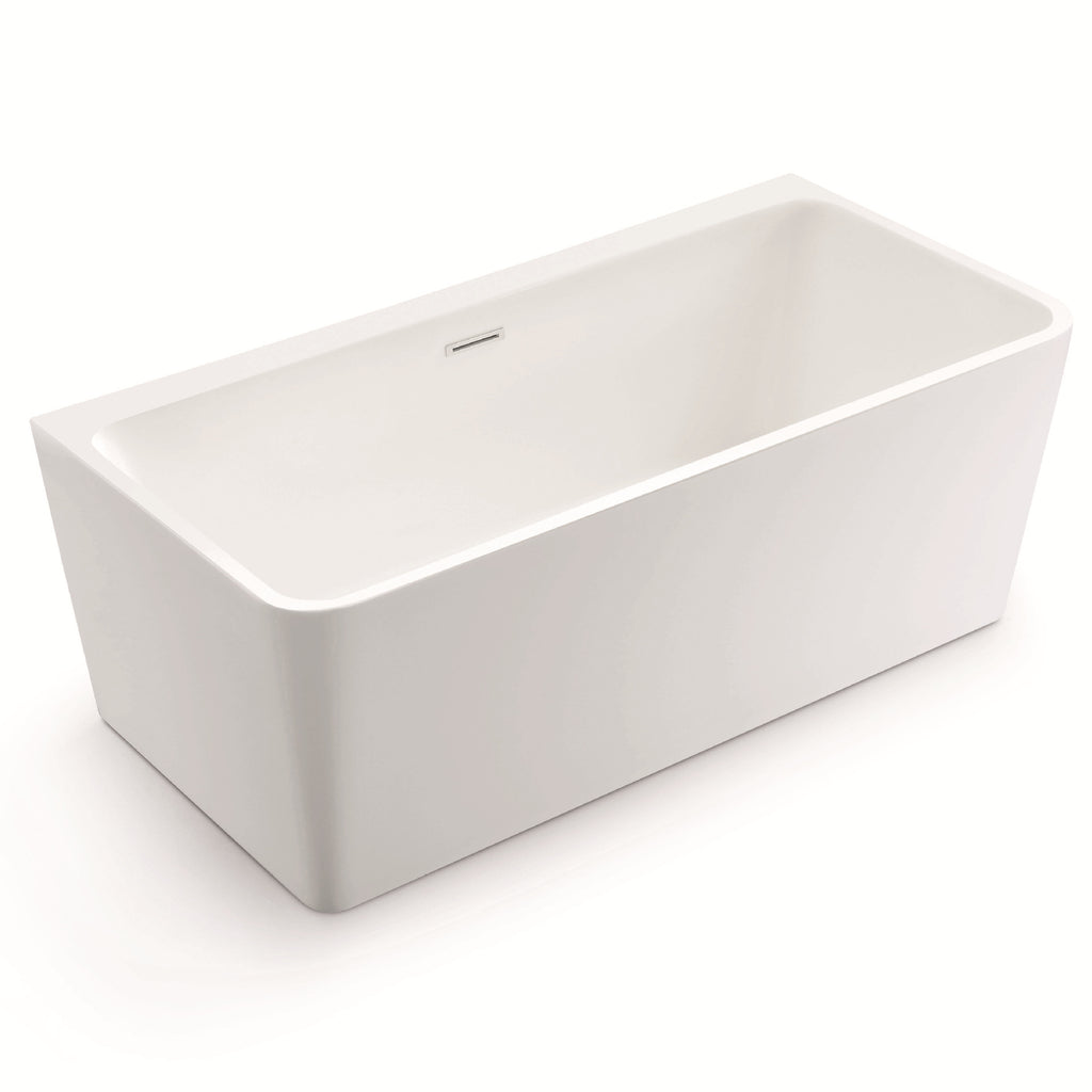 Sannora Saint Laurent bathroom small acrylic simple rectangular adult independent bathtub 1.6-1 meters