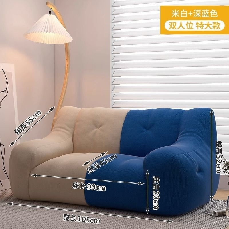 Lazy sofa tatami can lie down and sleep double rental house for home casual chair bedroom floor single small sofa