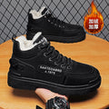Winter men's shoes snow boots men's fleece-linedthickenedheattechmenboots british high-top cotton shoes workwear boots 8611