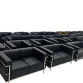 genuine leather sofa 4s store lc3 le corbusier office sofa designer furniture genuine leather office sofa chair