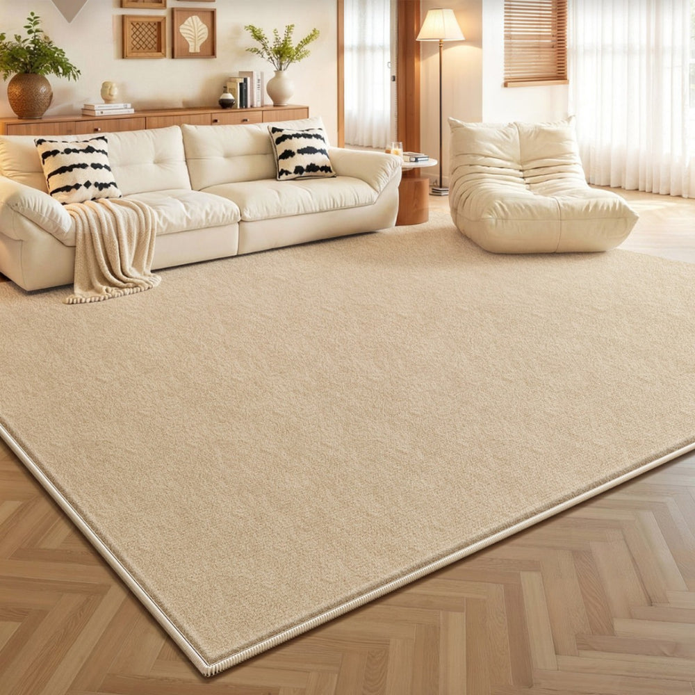 Carpet living room no-wash and wipeable medieval cream style frenchaccessible luxuryclassy bedroom sofa floor mat large area full coverage