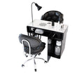Manufacturer's new arrival widened porcelain manicure shop girls manicure table makeup chair multi-functional manicure table table and chair suit