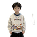 Boys' and girls'  spring new arrivals: trendy animal print hoodies, stylish tops for toddlers and young children, cartoon kids' outerwear