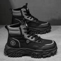 Men's spring 2026 new arrivals: trendy and versatile men's boots - workwear style, slip-resistant, wear-resistant, chunky sole, martin boots for men