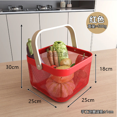 Multifunctional milk purple ruisato cut out storage basket ins high value desktop for home miscellaneous basket storage storage box
